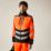 Regatta X-Pro Hybrid Hi-Vis Jacket Black / Orange Medium 44" Chest