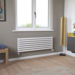 Ximax Fortuna 410mm x 1200mm 1846BTU White Horizontal Designer Radiator