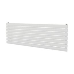 Ximax Fortuna 410mm x 1200mm 1846BTU White Horizontal Designer Radiator