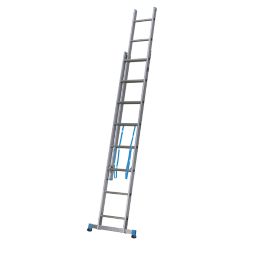 Mac Allister  Aluminium 3.35m Combination Ladder