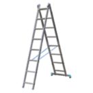 Mac Allister  Aluminium 3.35m Combination Ladder