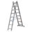 Mac Allister  Aluminium 3.35m Combination Ladder