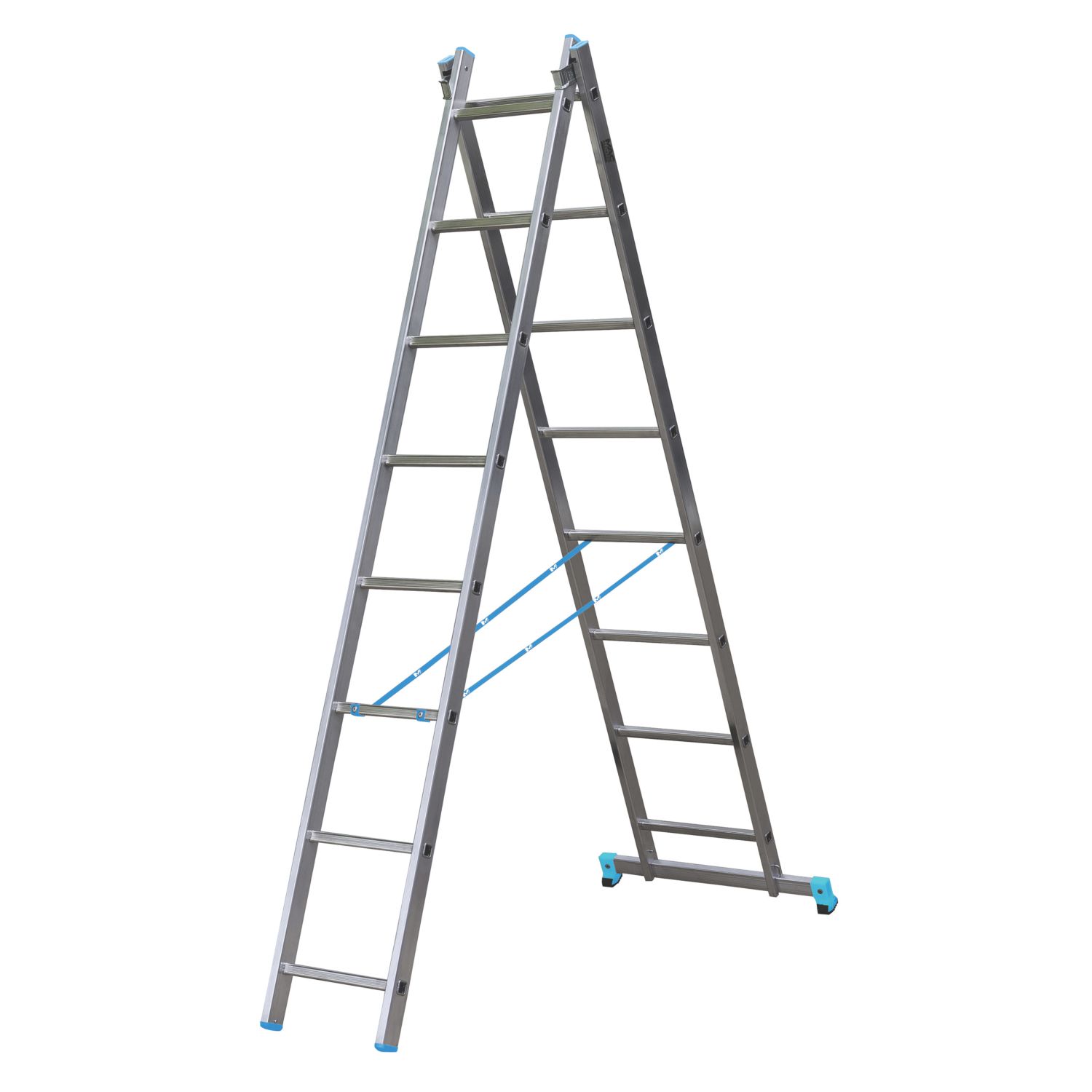 Mac Allister Aluminium 3.35m Combination Ladder (271HG)