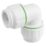 Flomasta  Plastic Push-Fit Equal 90° Elbow 28mm