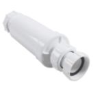 Flomasta Round Pedestal Trap White 1¼" x 32mm