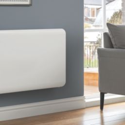 Reina Odet 1500W Electric Ceramic Core Electric WiFi Radiator 500mm x 820mm White 5118BTU