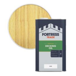 Fortress Trade  5Ltr Clear  Decking Oil