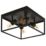Eglo Silentina 4-Light Ceiling Light Black