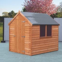 Shire  5' 6" x 6' 6" (Nominal) Apex Overlap Timber Shed