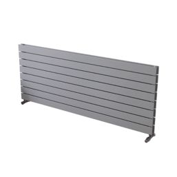 Ximax Oceanus 595mm x 1200mm 4935BTU Silver Horizontal Designer Radiator