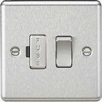 Knightsbridge CL63BC 13A Switched Fused Spur  Brushed Chrome