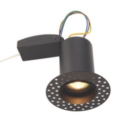 Saxby Ravel Fixed  Fire Rated Downlight Matt Black