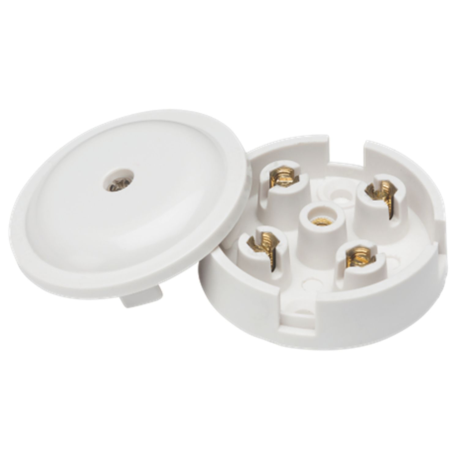 Knightsbridge 5A 4-Terminal Junction Box White (271YA)