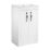 Essentials Ablis Freestanding Vanity Unit with Ceramic Basin Gloss White 510mm x 400mm x 846mm