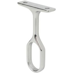 Smith & Locke Oval Centre Brackets Polished Chrome 30mm