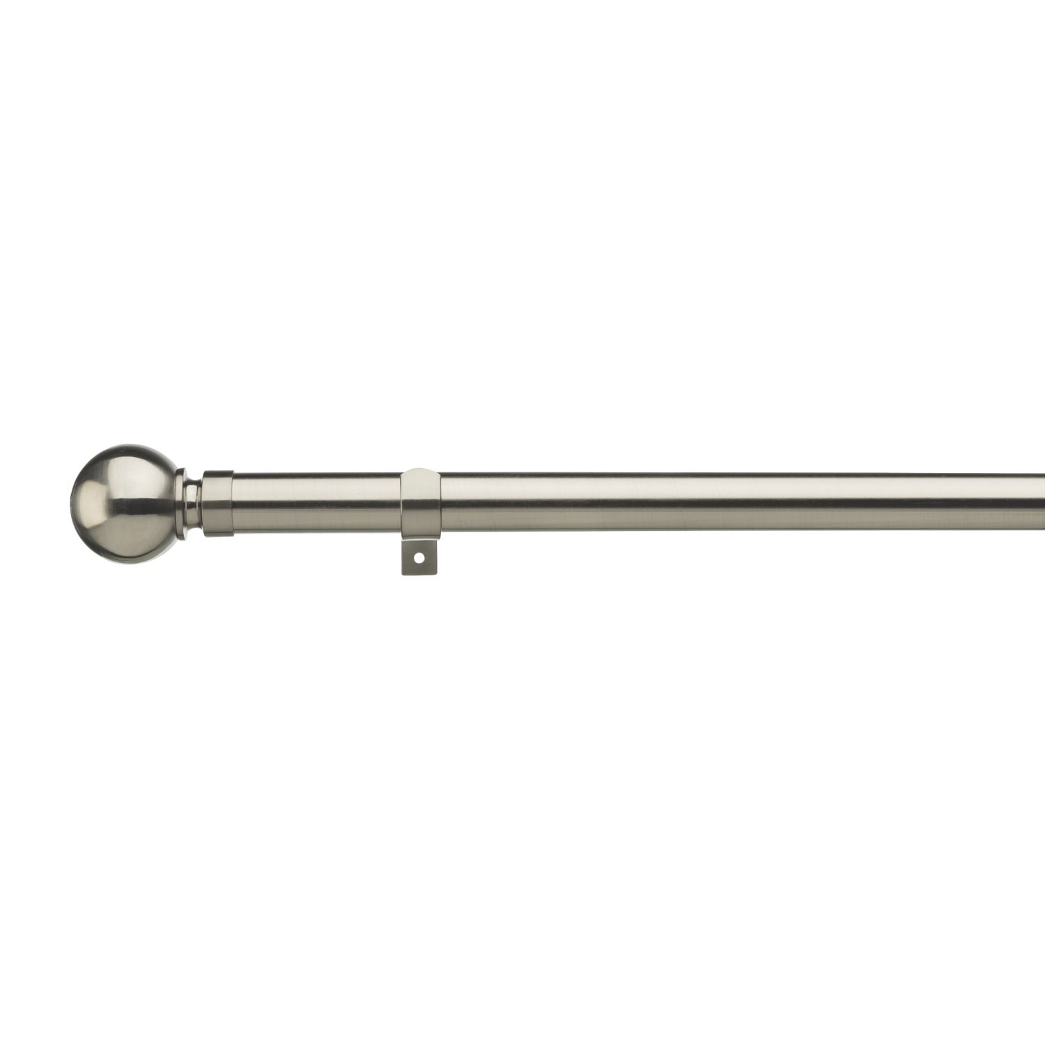 Universal Satin Steel Eyelet Curtain Pole 28mm x 1.8m (2723T)