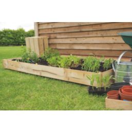 Forest  Raised Bed Natural 1840mm x 930mm x 140mm