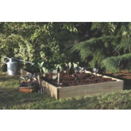 Forest  Raised Bed Natural 1840mm x 930mm x 140mm