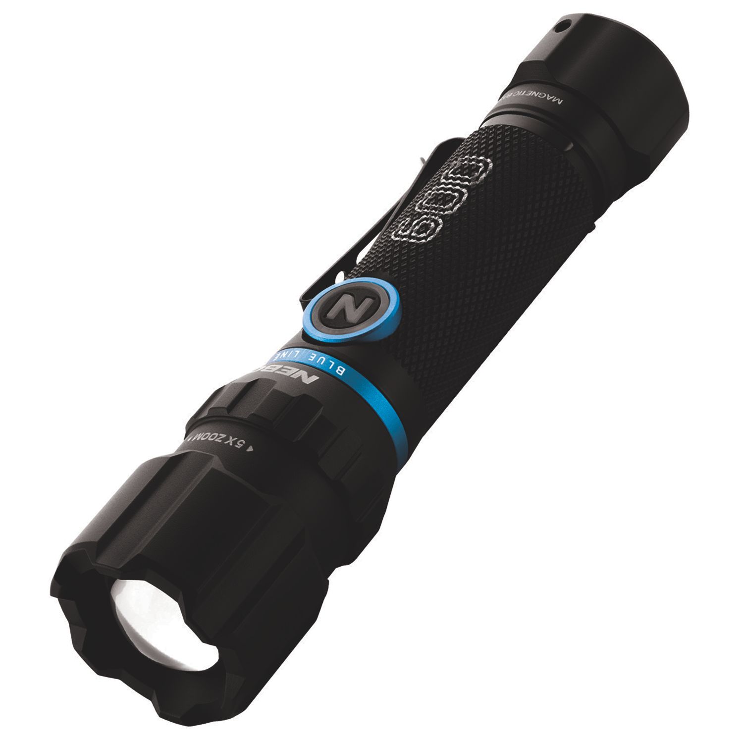 Nebo Blueline Flex Rechargeable LED Handheld Torch Black 600lm (272AM)