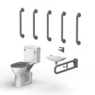 Fitzroy of London Doc M Toilet Pack Grey 12 Piece Set