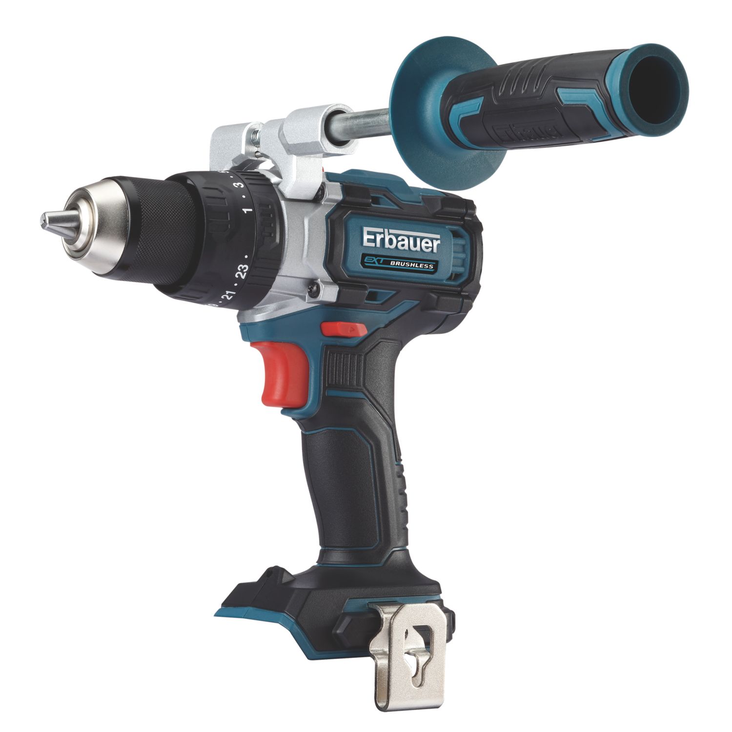 Erbauer ECDT18-Li-2 18V Li-Ion EXT Brushless Cordless Combi Drill - Bare (272FV)