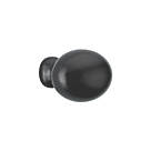 Urfic  Round Cabinet Knob Black 35mm