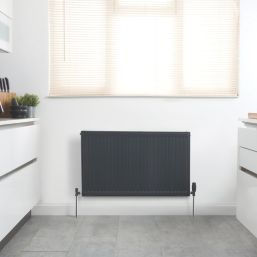 Time 600mm x 1000mm 4977BTU Anthracite Type 21 Convector Radiator
