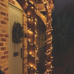 1500 LED Indoor & Outdoor Very Warm White Compact String Christmas Lights