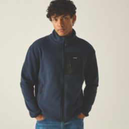 Regatta Frankie Full Zip Fleece Navy/Black  Medium 39-40" Chest