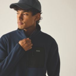 Regatta Frankie Full Zip Fleece Navy/Black  Medium 39-40" Chest