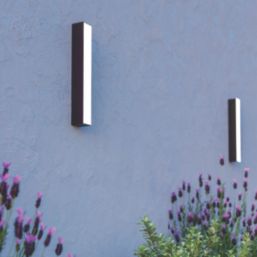 Eglo Salitta Outdoor LED Wall Light Black 9W 1080lm
