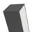 Eglo Salitta Outdoor LED Wall Light Black 9W 1080lm