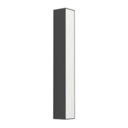 Eglo Salitta Outdoor LED Wall Light Black 9W 1080lm