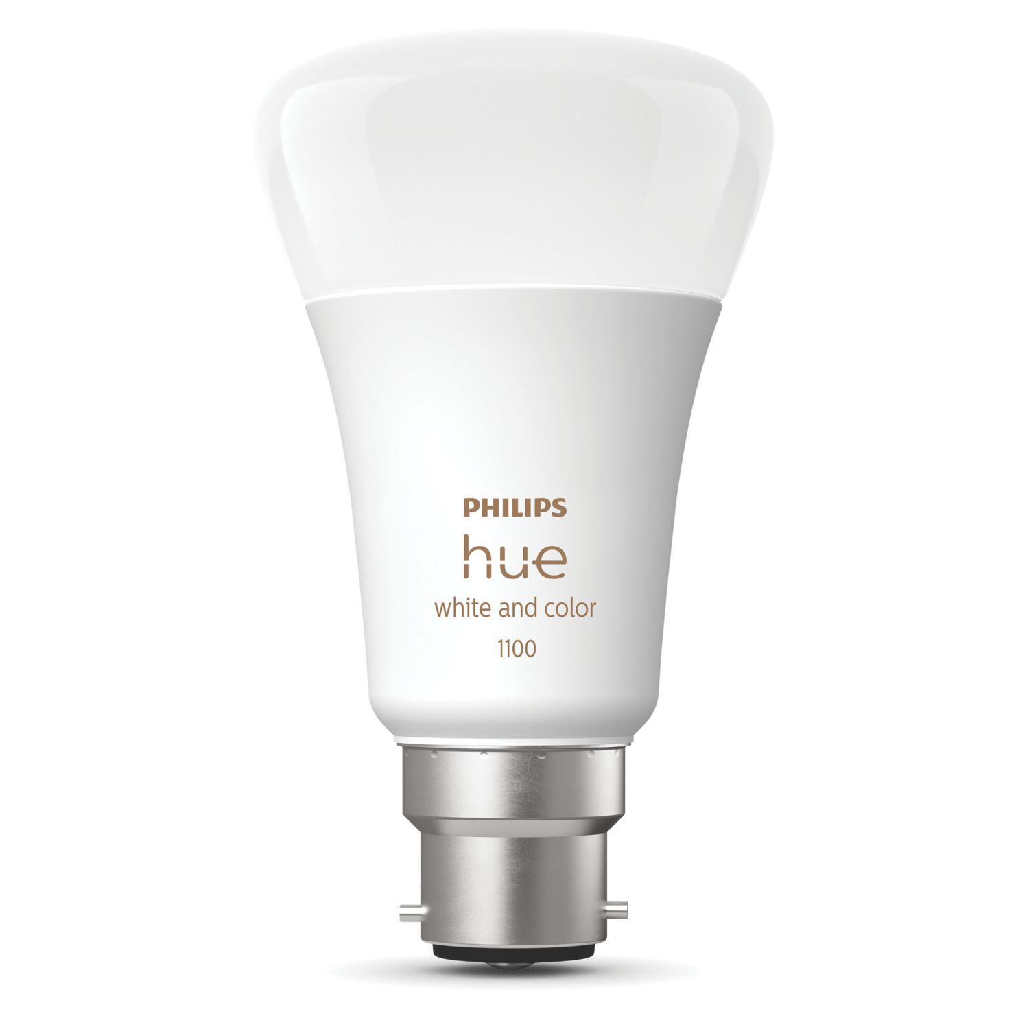 Philips Hue B22 A19 RGB & White LED Smart Light Bulb 9.5W 342lm (272PP)