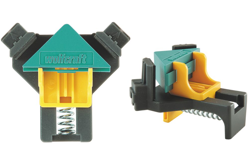 Wolfcraft Quick-Release 90 Degree Angle and Corner Clamp 3415405 - The Home  Depot