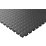 Ecotile E500/7 Interlocking Floor Tiles Graphite 7mm 4 Pack