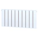 Towelrads Hanworth Plus 400mm x 960mm 3378BTU White Horizontal Designer Radiator