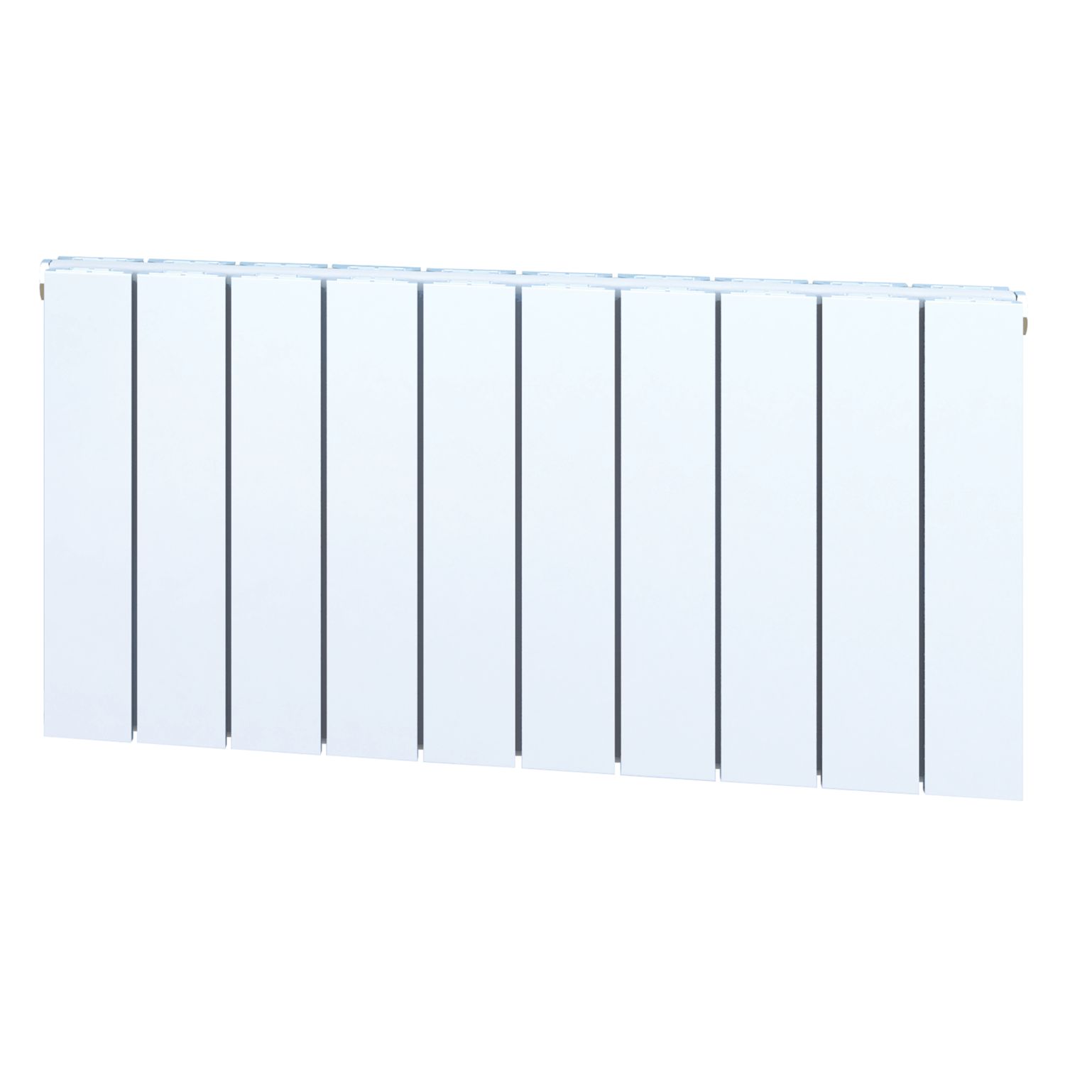 Towelrads Hanworth Plus 400mm x 960mm 3378BTU White Horizontal Designer Radiator (272RY)