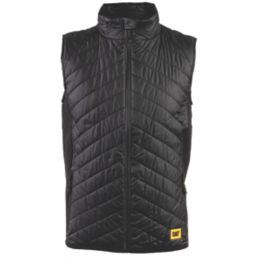CAT Trades Hybrid Body Warmer Black/Yellow X Large 46-48" Chest