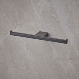 Hansgrohe AddStoris Double Toilet Roll Holder Matt Black