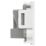 British General EM5ASW 5A Unswitched Modular Round Pin Socket White