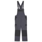 Dickies Everyday Bib and Brace Boiler suit/Coverall Grey 3X Large 43.5" W 32" L