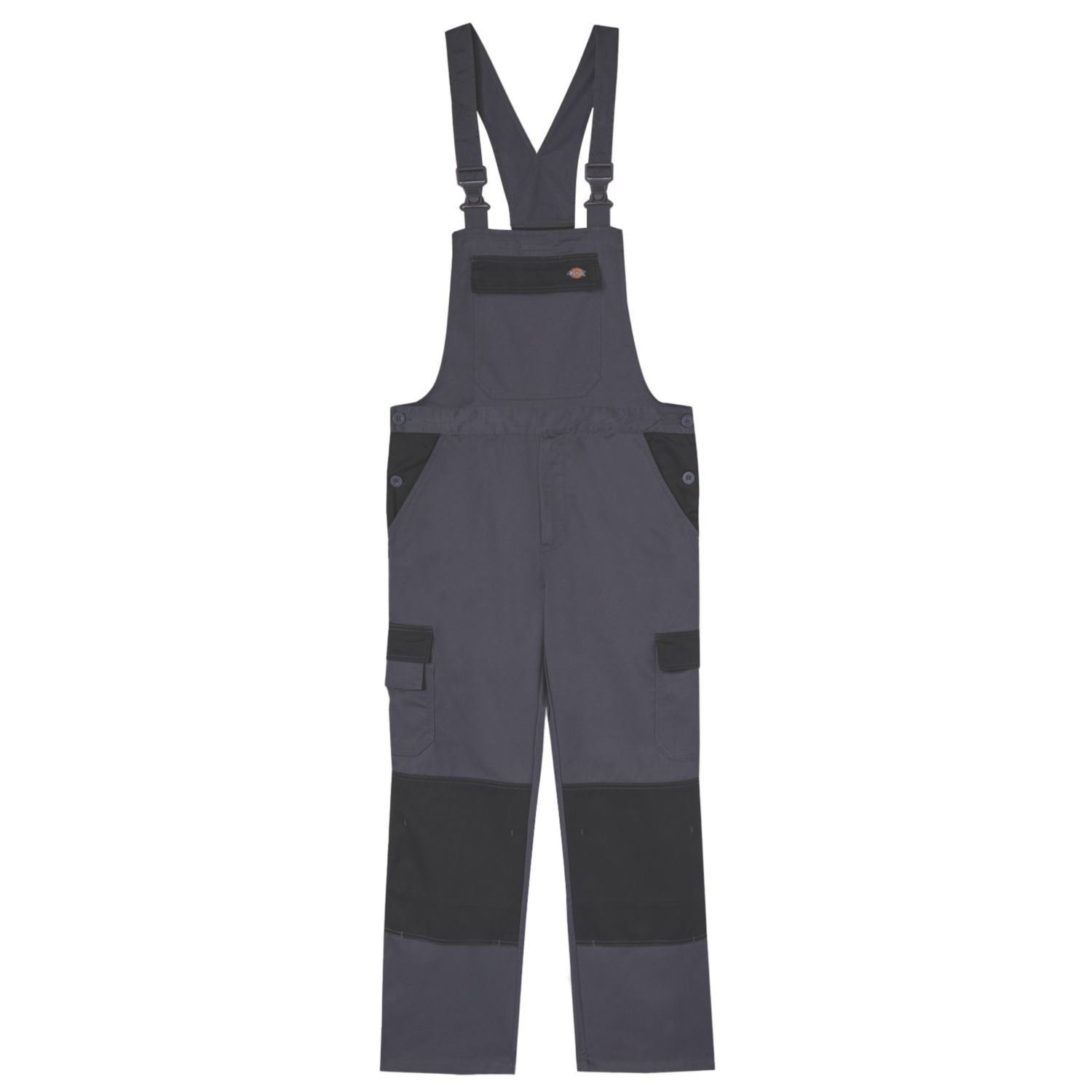 Dickies Everyday Bib and Brace Boiler suit/Coverall Grey 3X Large 43.5" W 32" L (272XJ)