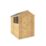 Mercia Modular 5' x 7' (Nominal) Apex Shiplap T&G Timber Shed