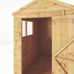 Mercia Modular 5' x 7' (Nominal) Apex Shiplap T&G Timber Shed