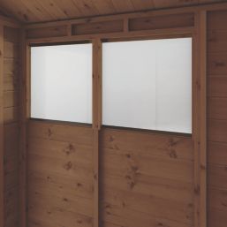 Mercia Modular 5' x 7' (Nominal) Apex Shiplap T&G Timber Shed