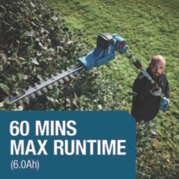 Erbauer  ERI1023PHT 45cm 18V 1 x 3.0/6.0Ah Li-Ion EXT Brushless Cordless Pole Hedge Trimmer