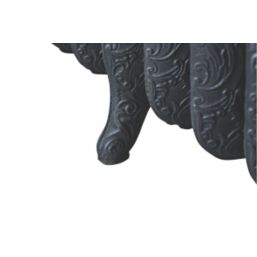 Arroll 760mm x 1074mm 6387BTU Black Cast Iron 3 Column Radiator