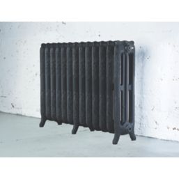 Arroll 760mm x 1074mm 6387BTU Black Cast Iron 3 Column Radiator
