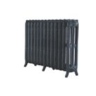 Arroll 760mm x 1074mm 6387BTU Black Cast Iron 3 Column Radiator